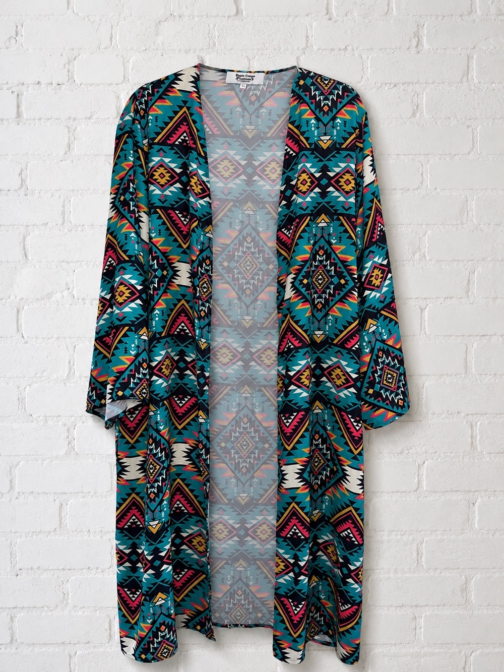 Rowdy Crowd Duster Cardigan Kimono - Southwestern - Aztec - Boho - Western